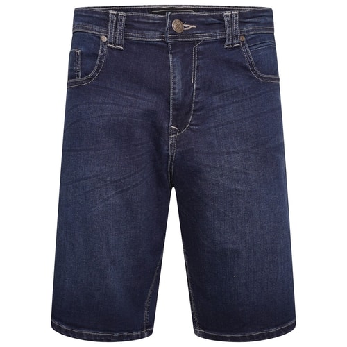 KAM Vigo Jeansshorts im Used-Look in dunkler Waschung